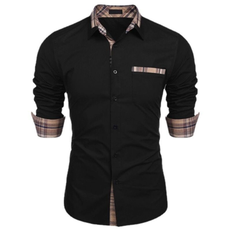 Spring Rich Color Casual Polo Shirt Business Men′s Shirt